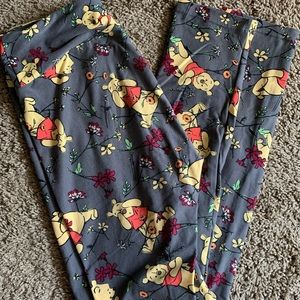 OS Lularoe Leggings Disney Winnie the Pooh